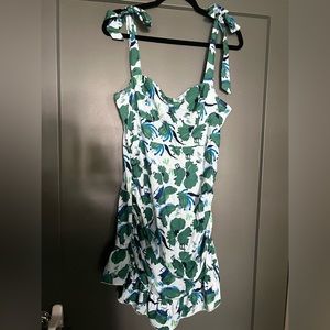 Floral Print Mini Dress